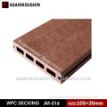 Wholly Janpan owned factory 120 mesh wooden powder waterproof & soundproof composite WPC decking